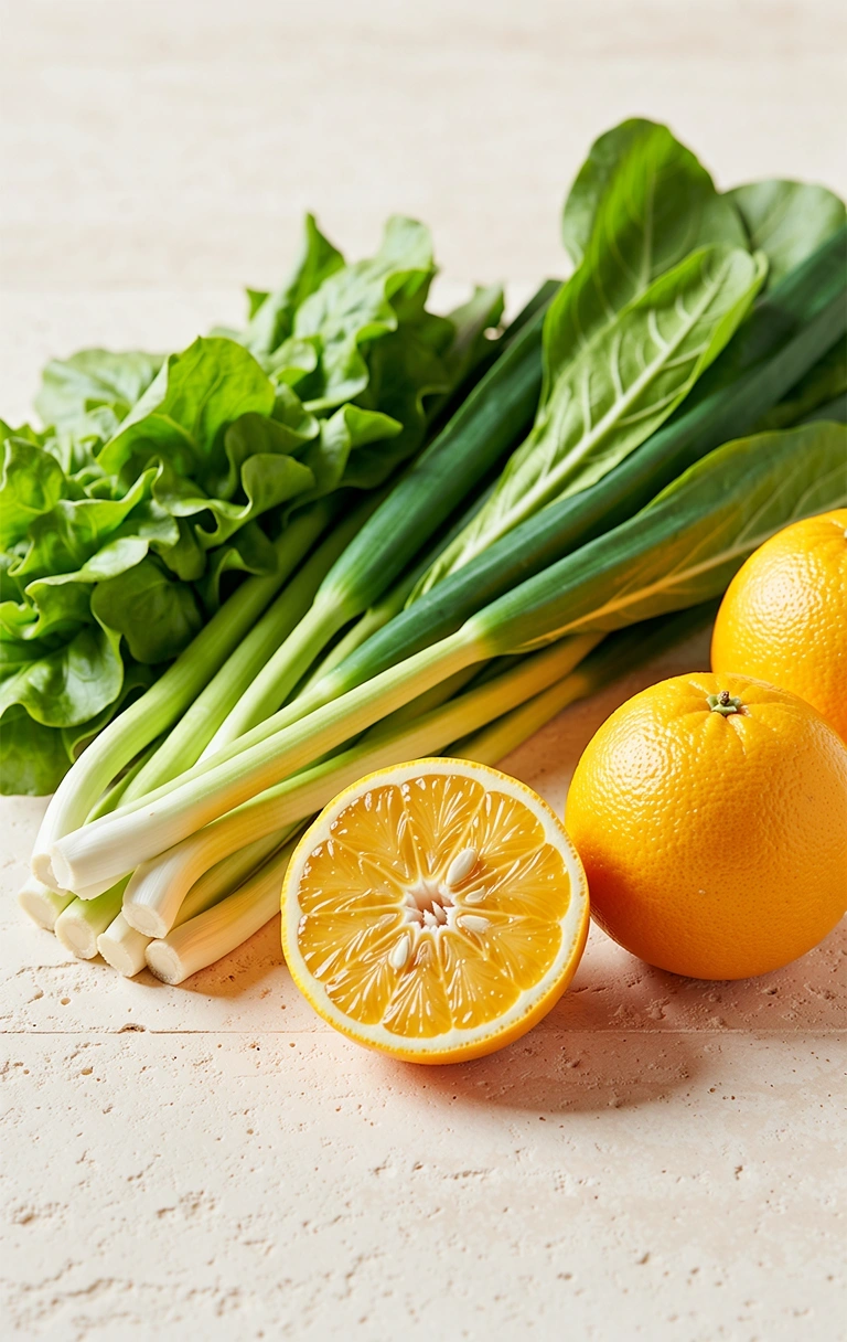 Frische gesunde Lebensmittel